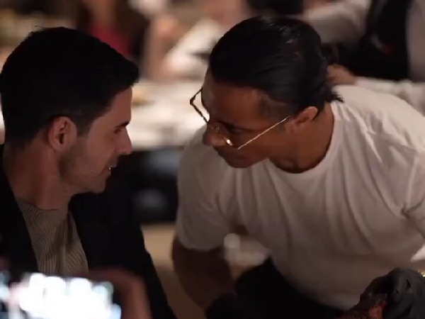 Mikel Arteta dan Salt Bae