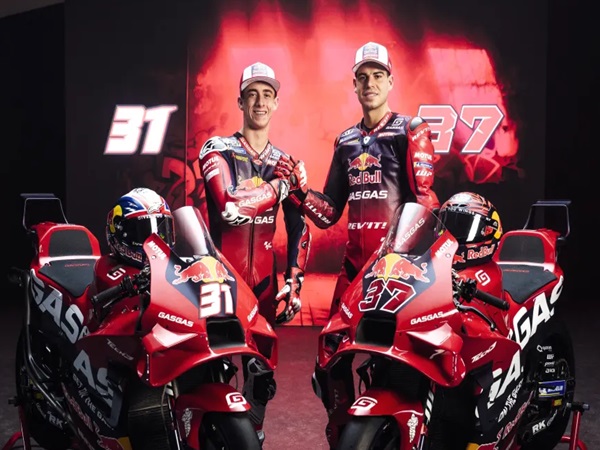 GASGAS Tech3 Tampilkan Motor Baru yang Didominasi Merah