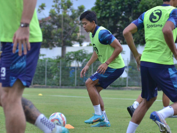 Edo Febriansah sudah kembali berlatih bersama Persib