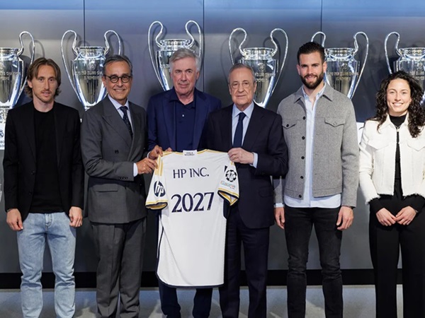 Real Madrid Mengumumkan Perjanjian Sponsorship dengan HP