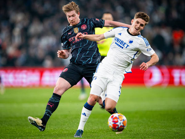 Statistik Menarik Setelah FC Copenhagen Takluk 1-3 Dari Manchester City