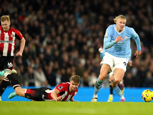 Hasil Pertandingan Premier League: Manchester City 1-0 Brentford