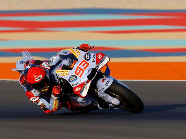 Marc Marquez tak mau muluk-muluk pasang target untuk GP Qatar.