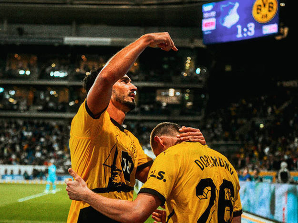 Borussia Dortmund memenangkan pertandingan di Hoffenheim musim ini dengan skor 3-1
