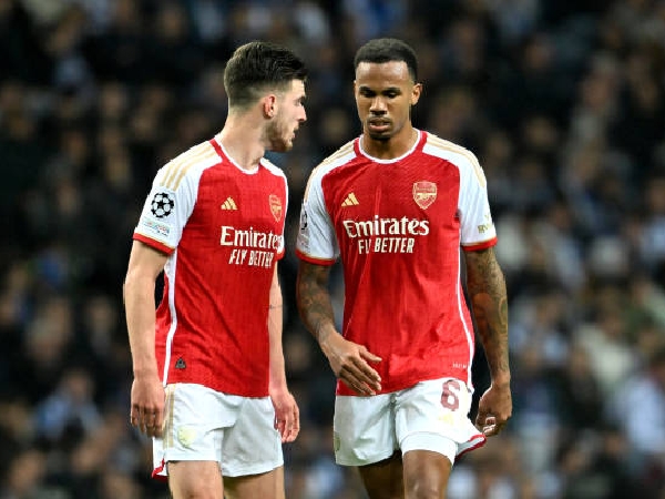 Declan Rice dan Gabriel Magalhaes