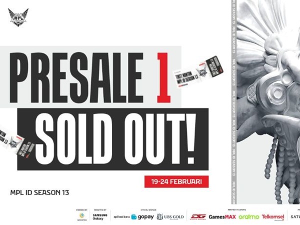 Tiket Pre-Sale MPL ID Season 13 Dijual, Ayo Serbu!