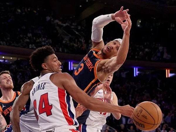 Josh Hart Girang Knicks Menang Tipis Atas Pistons