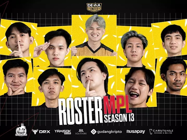 Dewa United Esports Mengumumkan Skuadnya Jelang MPL ID S13