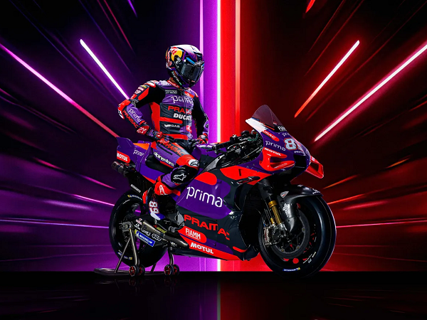 Jorge Martin antusias sambut livery baru dari Pramac Ducati.
