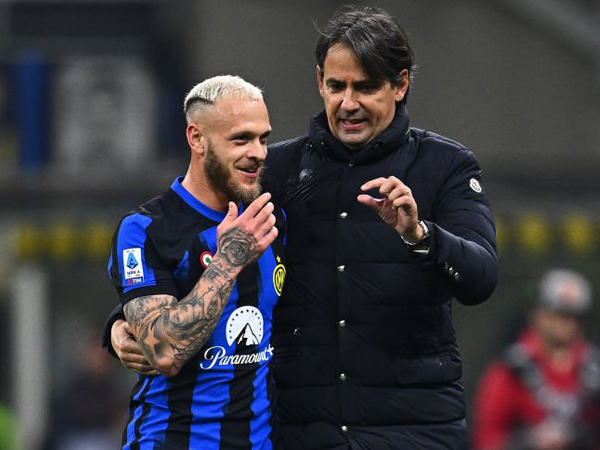 Federico Dimarco dan Simone Inzaghi