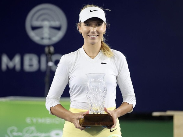 Katie Boulter Naik Podium Juara Untuk Kali Kedua Dalam Karier Di San Diego