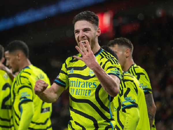 Gelandang Arsenal, Declan Rice