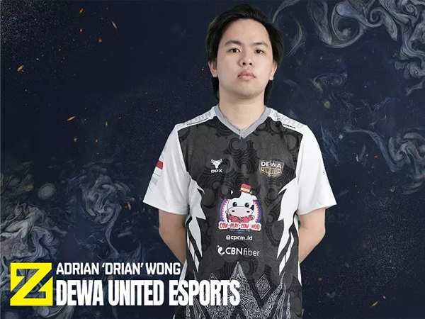 Drian Tidak Takut Bersaing dengan Roamer Pendatang Baru FIlipina