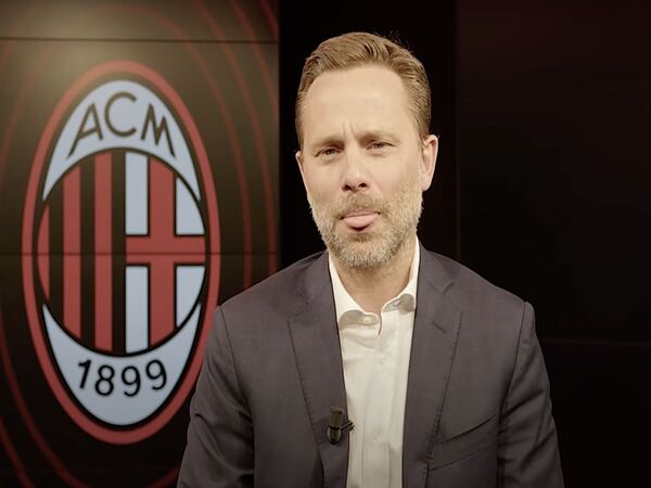 CEO AC Milan yaitu Giorgio Furlani, menepis pemberitaan soal isu pembelian saham minoritas Rossoneri oleh grup konsorsium pemilik Newcastle United Saudi Public Investments (PIF) / via Reuters