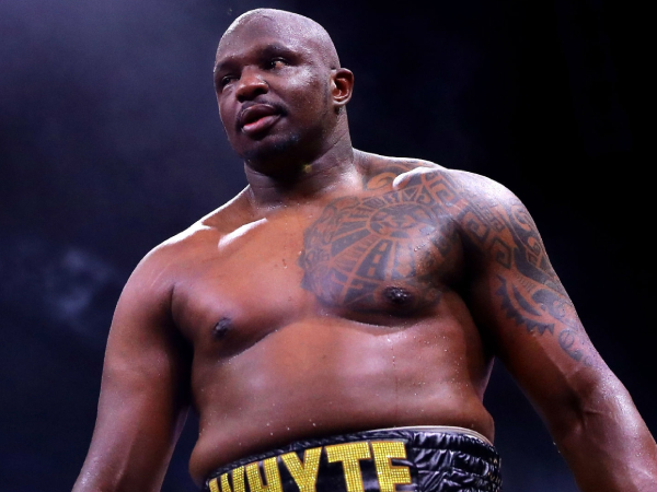 Dillian Whyte akan mencari ganti rugi dari perusahaan berbasis AS yang memproduksi suplemen tersebut. (Foto: Ring TV)
