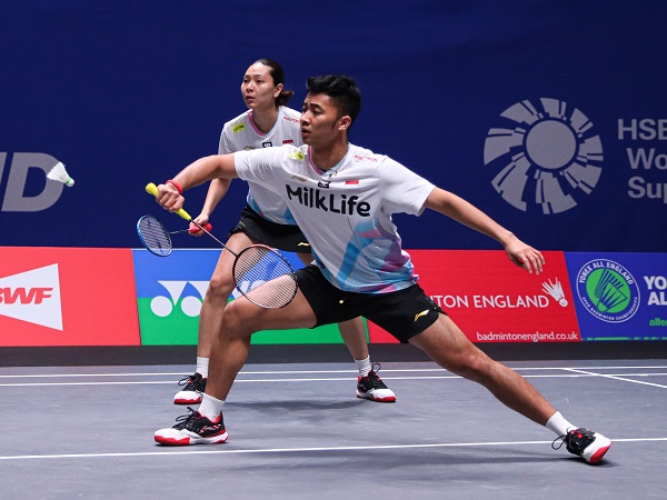 Dejan Ferdinansyah lega bisa melaju ke babak 16 besar All England 2024.