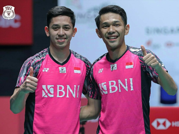 Kalahkan Juara Olimpiade, Fajar/Rian ke Semifinal All England 2024