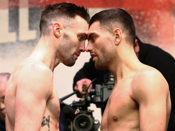 Josh Taylor (kiri) dan Jack Catterall. (Foto: Matchroom Boxing)