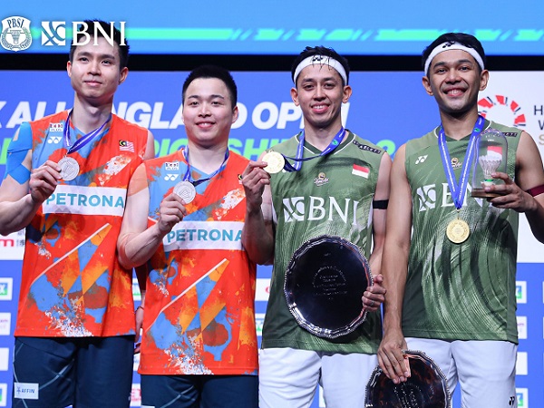 All England 2024: Fajar/Rian Masih Terlalu Tangguh Untuk Aaron/Wooi Yik