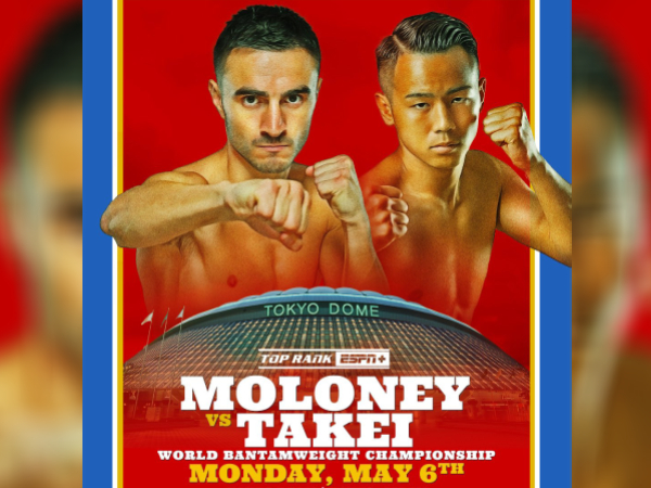 Jason Moloney (kiri) dan Yoshiki Takei. (Foto: Top Rank)