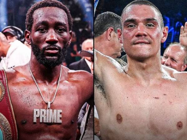 Tim Tszyu (kanan) dan Terence Crawford. (Foto: Instagram)