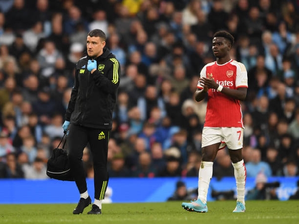 Bukayo Saka absen saat Arsenal menang atas Luton Town