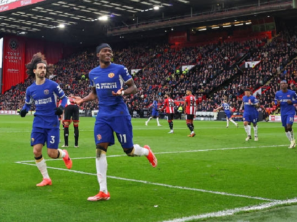 Chelsea bermain imbang 2-2 dengan tim peringkat terbawah, Sheffield United
