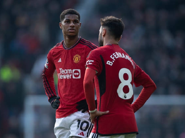 Bruno Fernandes dan Marcus Rashford diangggap bisa membantu Chelsea