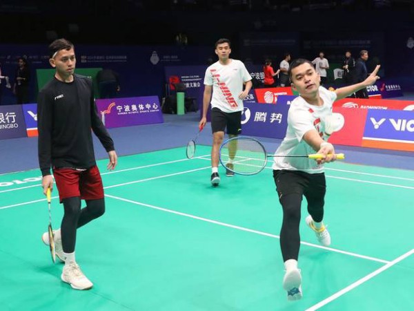Jelang Kejuaraan Asia, Para Pemain Indonesia Adaptasi Lapangan