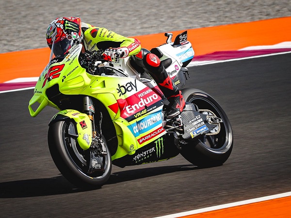 Marco Bezzecchi pantang menyerah jinakkan Desmosedici GP23.