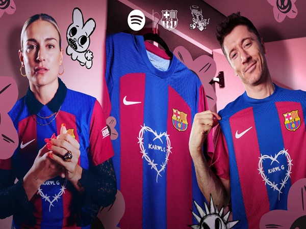 Barcelona Luncurkan Jersey Anyar Khusus Laga El Clasico