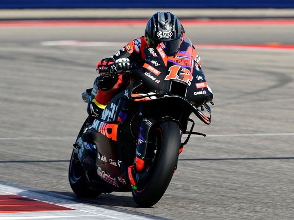 Maverick Vinales puas bisa petik kemenangan manis di sprint race GP AS.