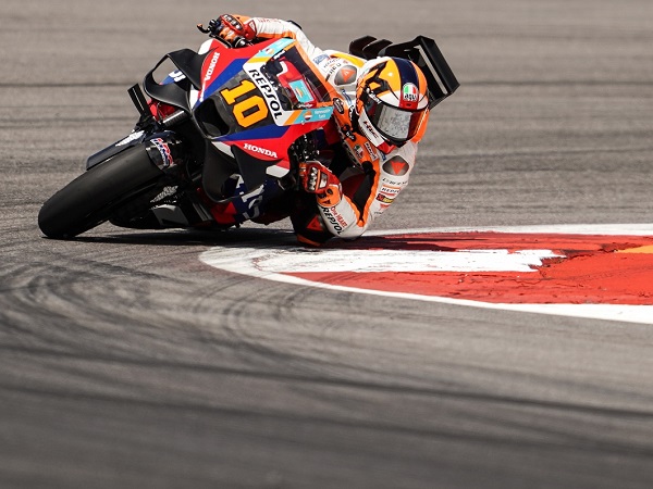 Luca Marini ingin Honda untuk segera tingkatkan kecepatan motor.