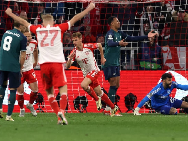 Arsenal kalah dari Bayern Munich di perempat final Liga Champions