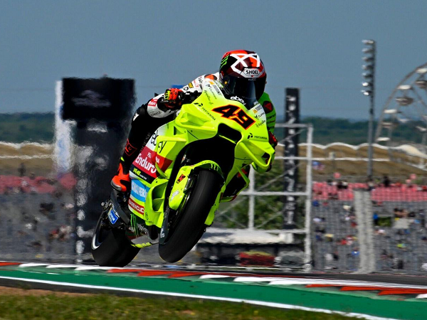 Fabio Di Giannantonio sumringah dengan kecepatannya di GP AS.