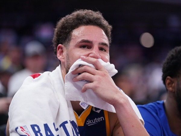 Klay Thompson senang masih dapat dukungan hangat dari tim Warriors.