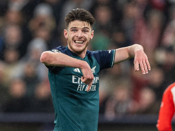 Gelandang Arsenal, Declan Rice