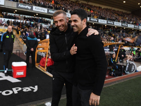 Gary O'Neil dan manajer Arsenal, Mikel Arteta