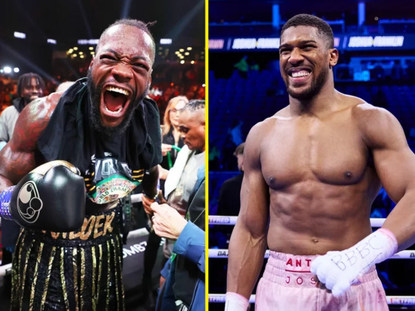 Deontay Wilder (kiri) dan Anthony Joshua. (Foto: TalkSport)