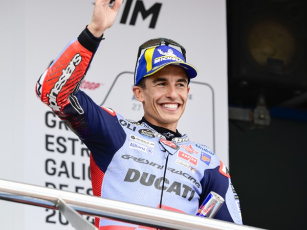 Marc Marquez Mengaku Bahagia Bisa Naik Podium