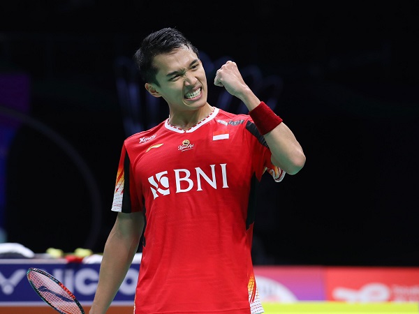 Jonatan Christie akui sempat nervous di laga versus Sen.