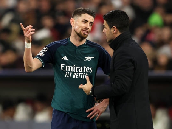 Jorginho dan Mikel Arteta