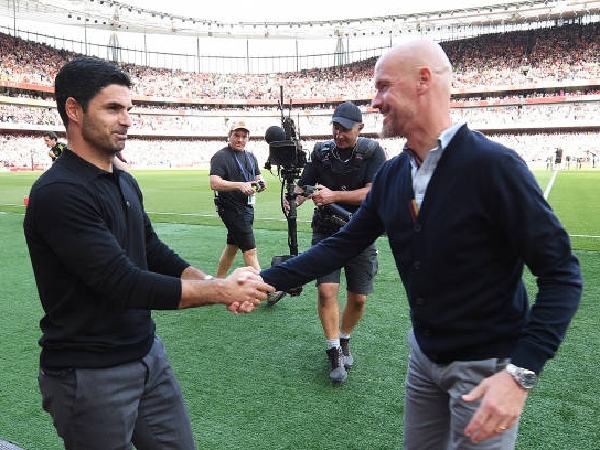 Mikel Arteta dan Erik ten Hag