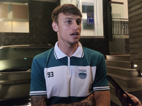 Gelandang serang Persib, Stefano Beltrame