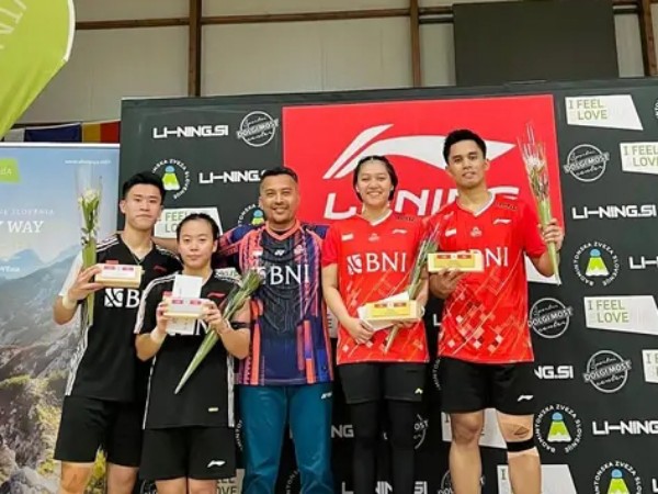 Amri/Indah Juara Ganda Campuran Slovenia Open 2024