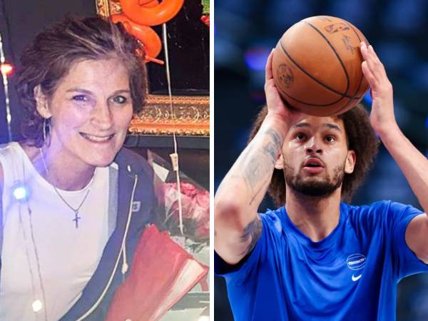 Dereck Lively (kanan) dan almarhum ibunya, Kathy Drysdale. (Foto: Instagram)