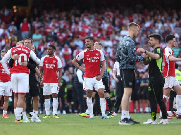 Arsenal menjadi runner-up Premier League di bawah Manchester City