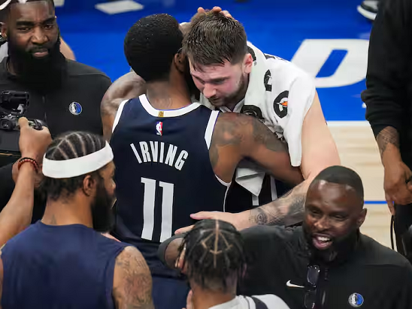 Luka Doncic apresiasi bantuan besar dari Kyrie Irving.