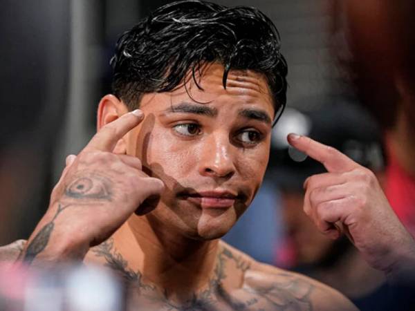 Ryan Garcia mengutarakan bakal gantung sarung tinju setelah Sampel B juga teruji positif. (Foto: Ring TV)