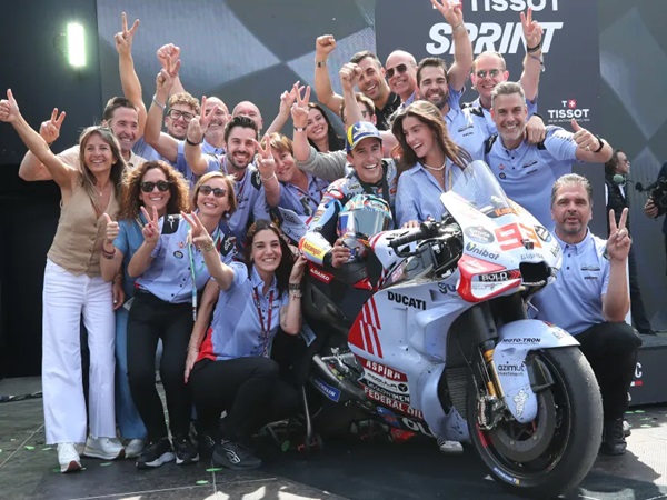 Marc Marquez Lega Bisa P2 meski Hanya Satu Sayap